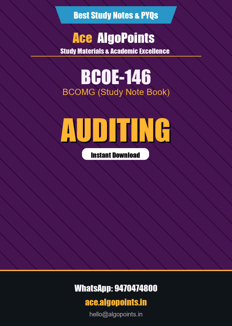 BCOE-146 - Auditing