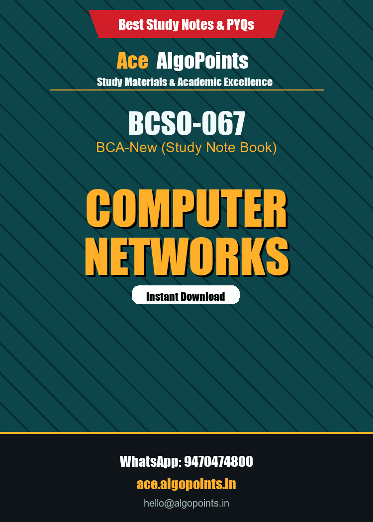 BCSO-067 - Computer Networks