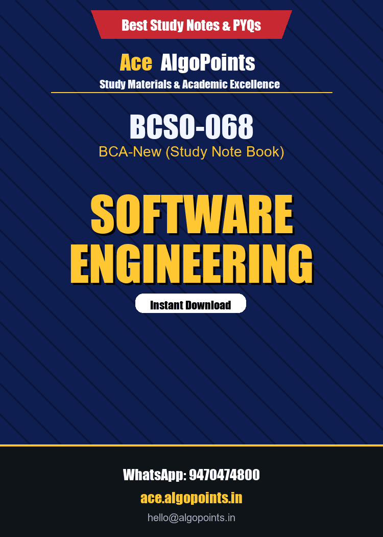 BCSO-068 - Software Engineering