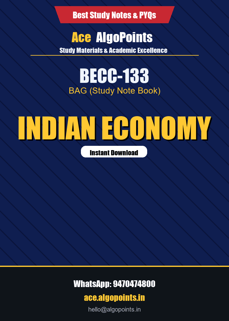BECC-133 - Indian Economy