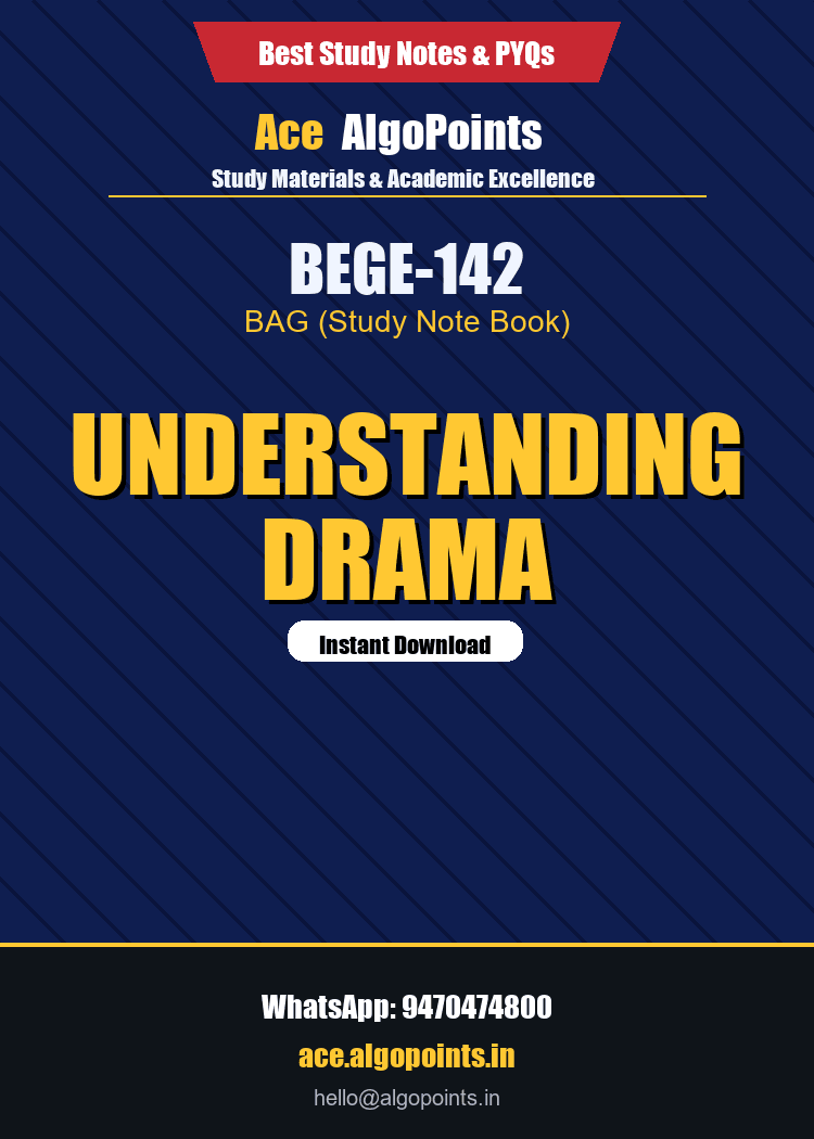 BEGE-142 - Understanding Drama