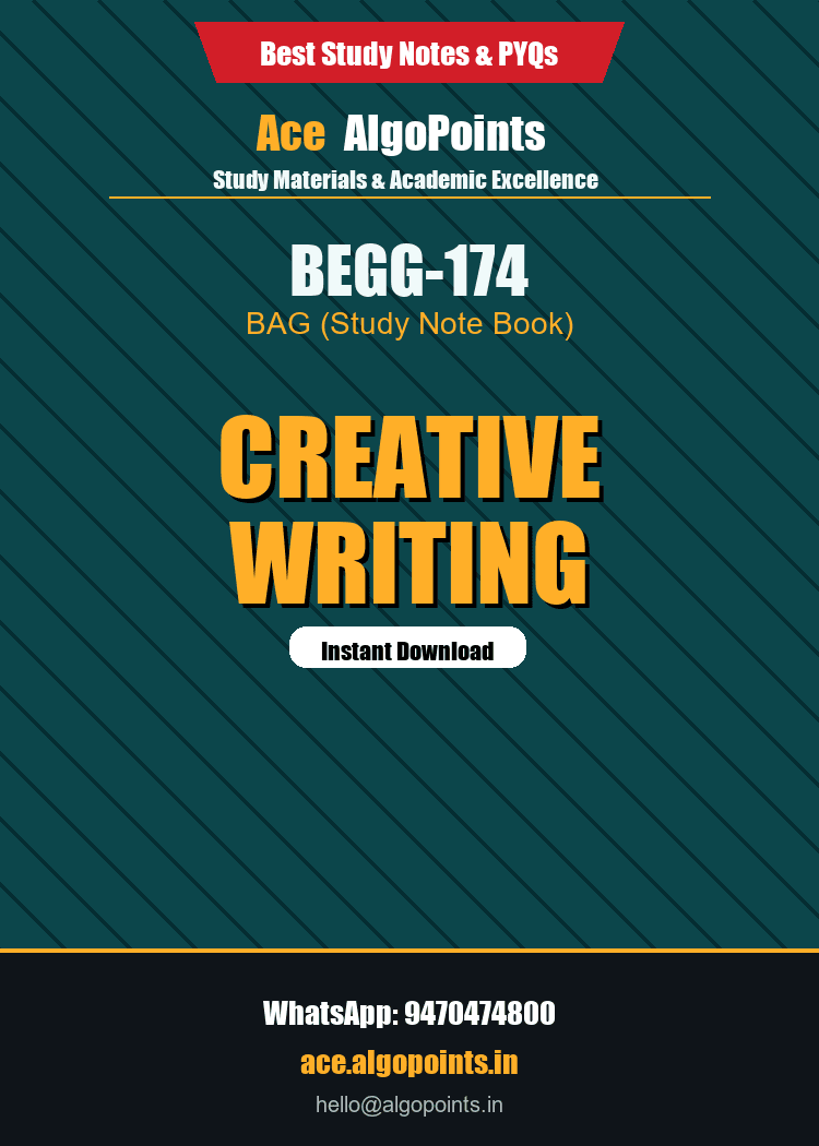 BEGG-174 - Creative Writing