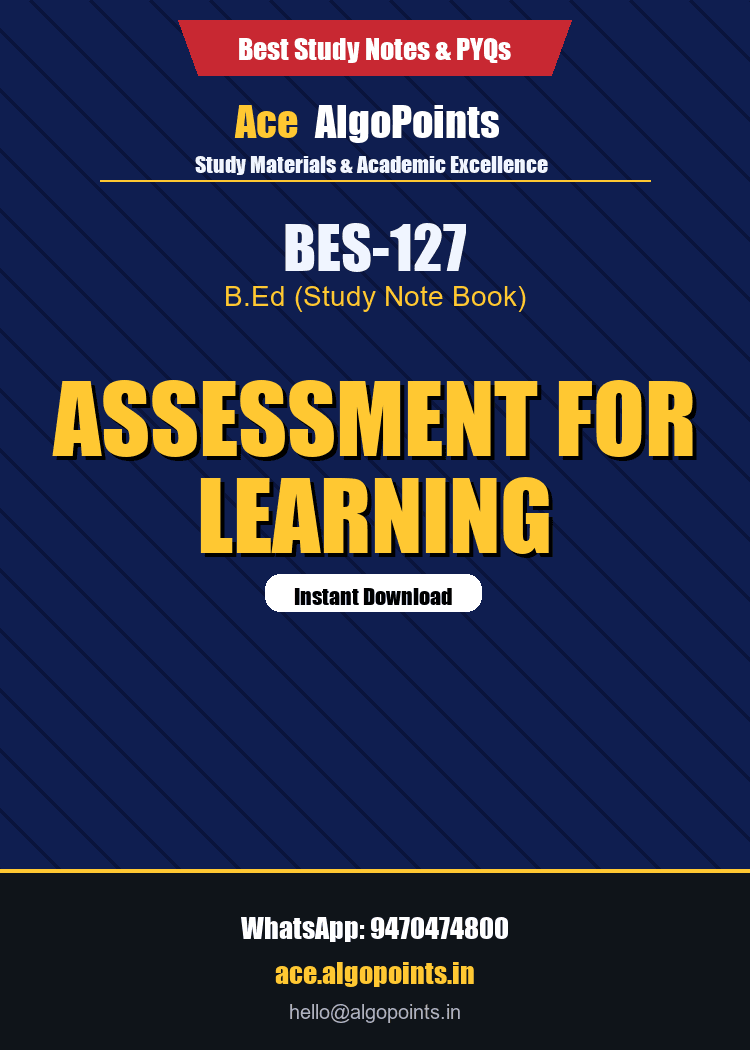 BES-127 - Assessment for Learning