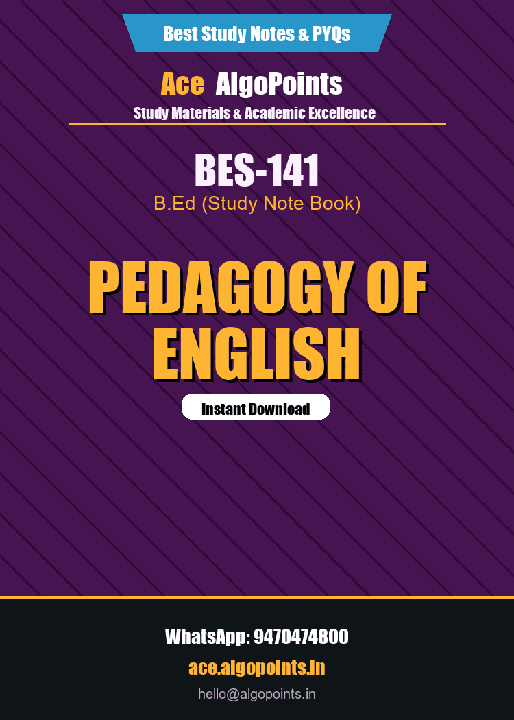 BES-141 - Pedagogy of English