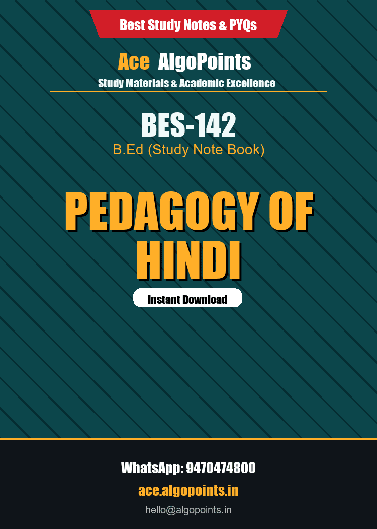 BES-142 - Pedagogy of Hindi