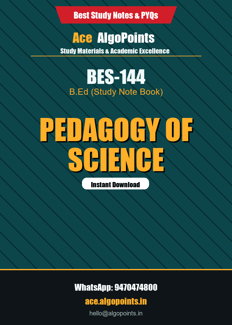 BES-144 - Pedagogy of Science