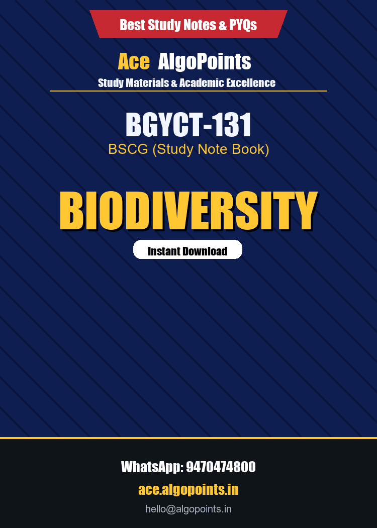 BGYCT-131 - Biodiversity