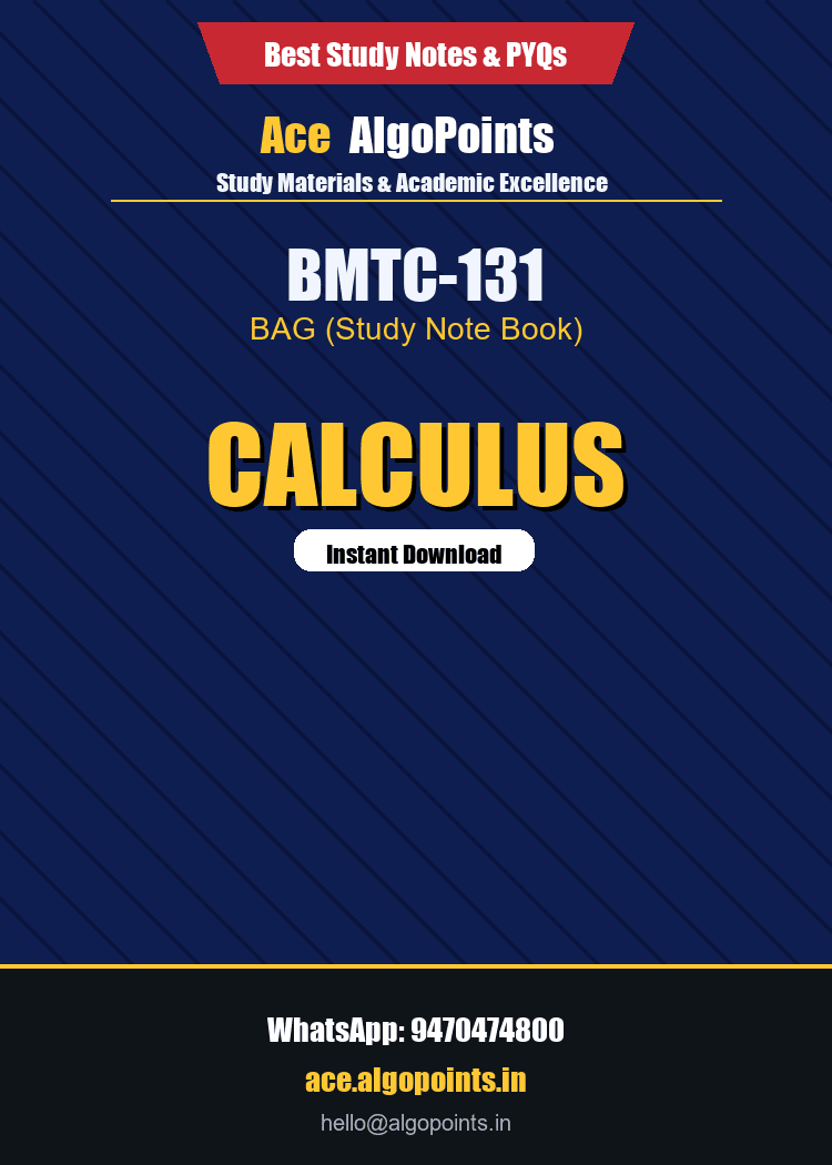BMTC-131 - Calculus