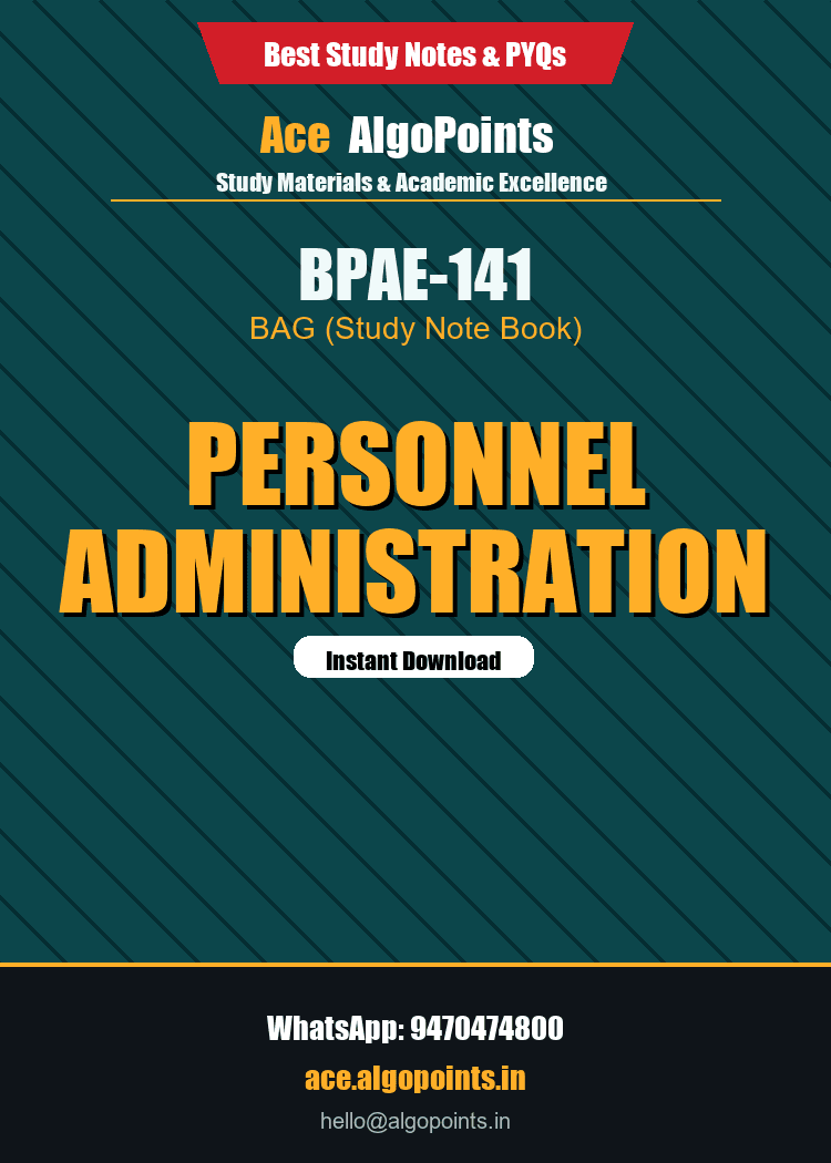 BPAE-141 - Personnel Administration