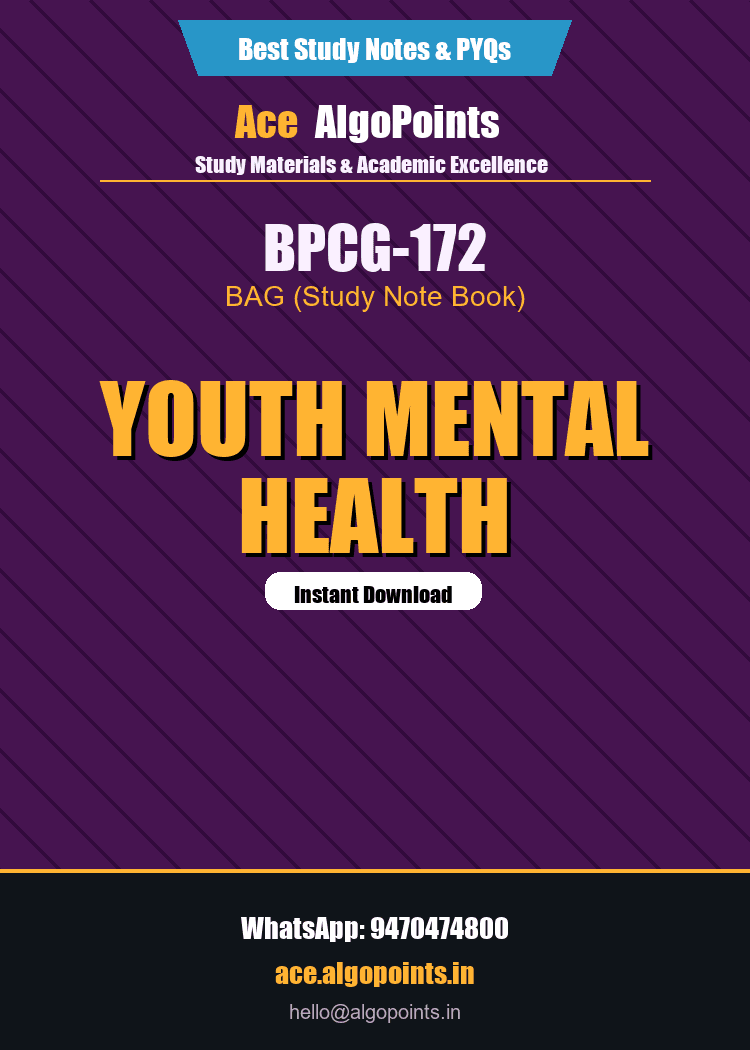 BPCG-172 - Youth Mental Health