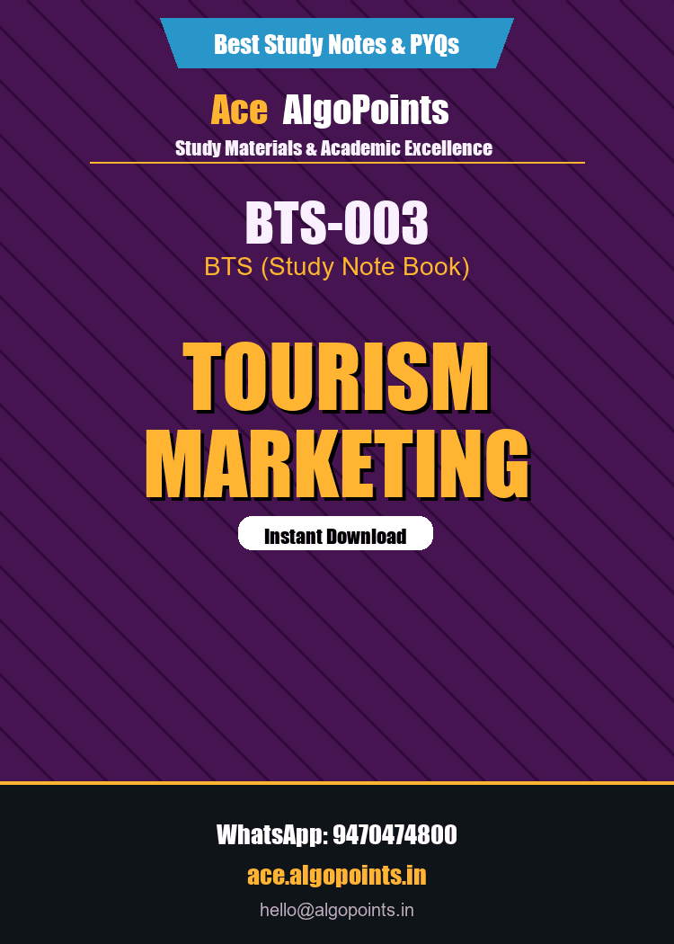 BTS-003 - Tourism Marketing