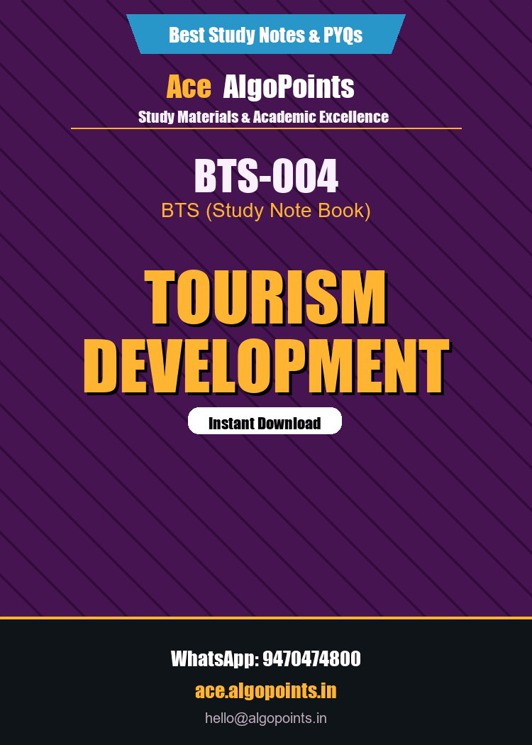 BTS-004 - Tourism Development