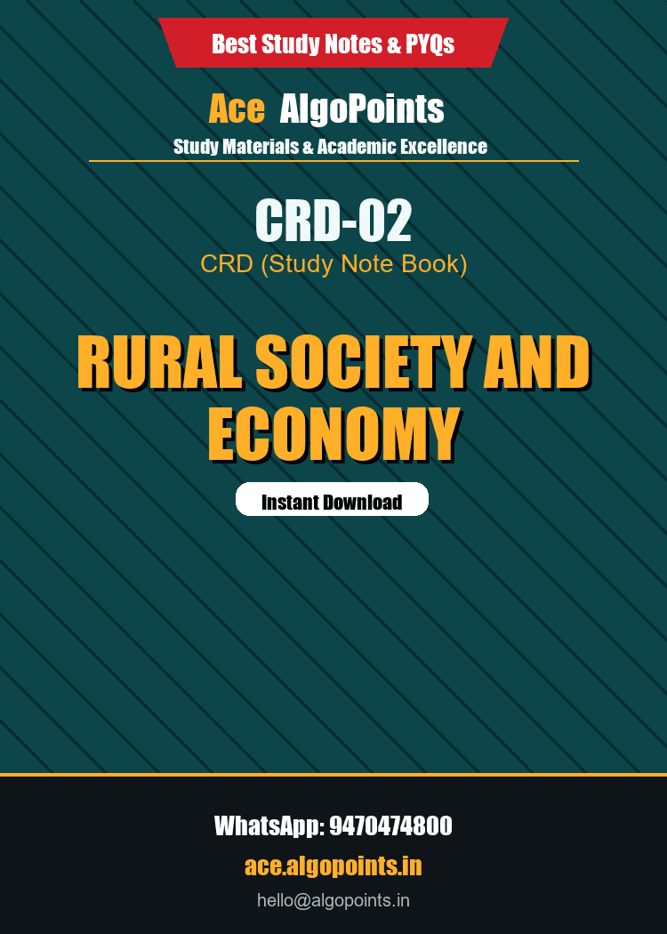 CRD-02 - Rural Society and Economy