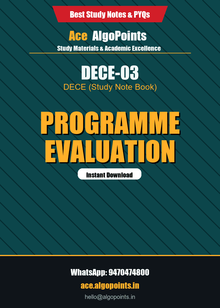 DECE-03 - Programme Evaluation