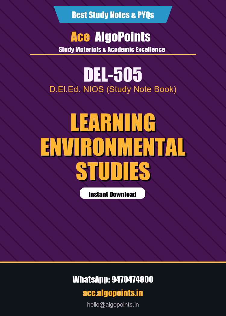 DEL-505 - Learning Environmental Studies
