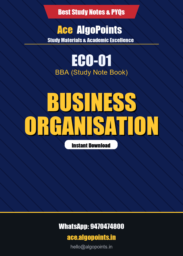 ECO-01 - Business Organisation