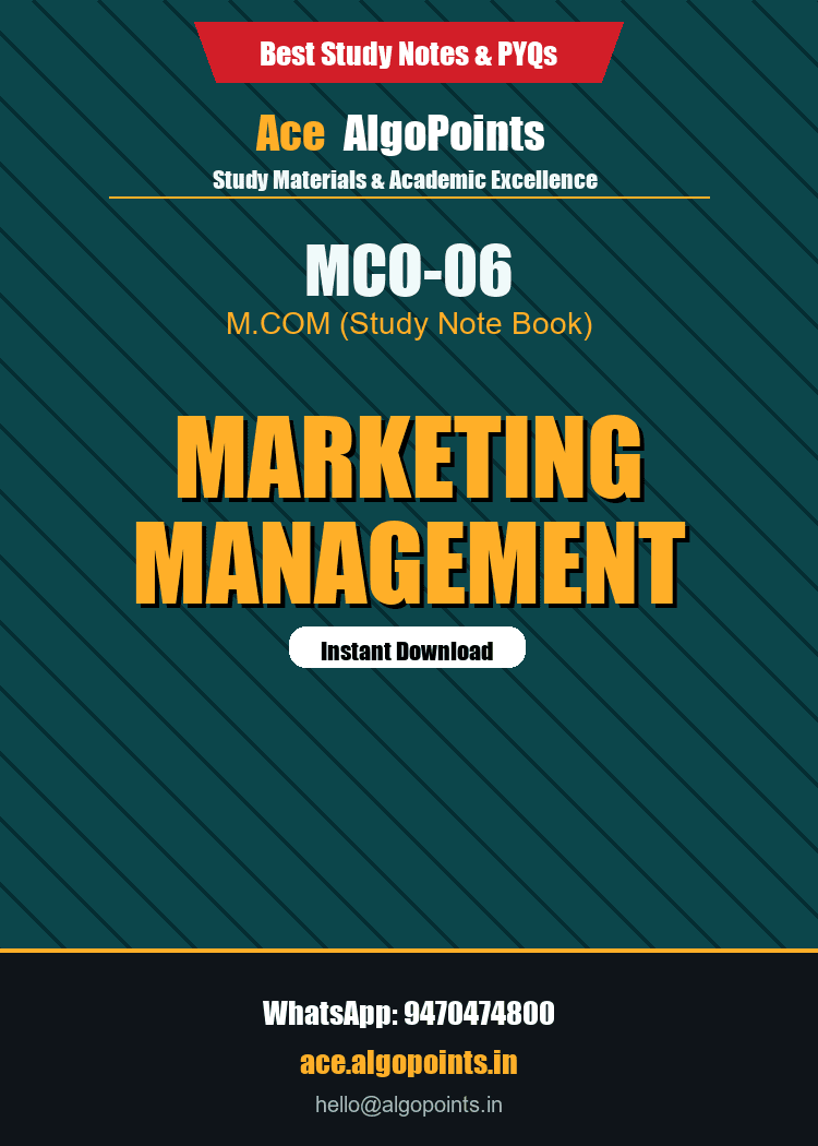 MCO-06 - Marketing Management