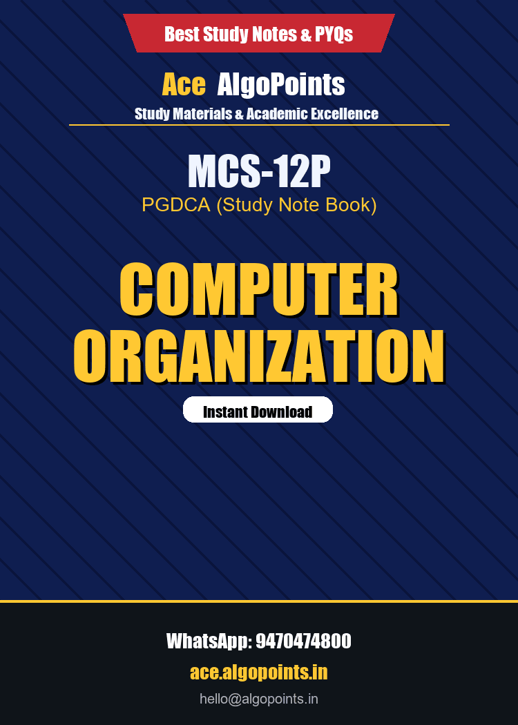 MCS-12P - Computer Organization