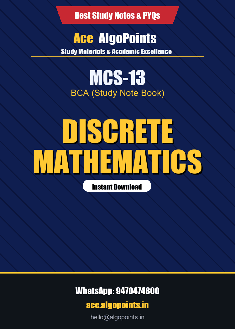 MCS-13 - Discrete Mathematics