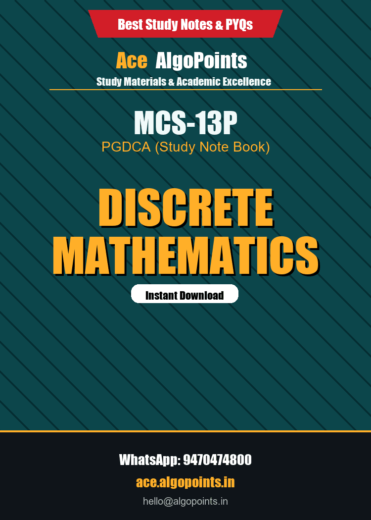 MCS-13P - Discrete Mathematics