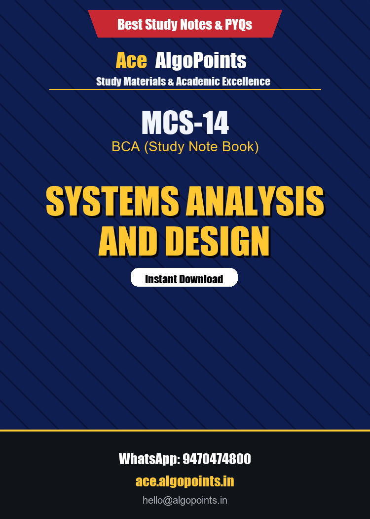 MCS-14 - Systems Analysis and Design