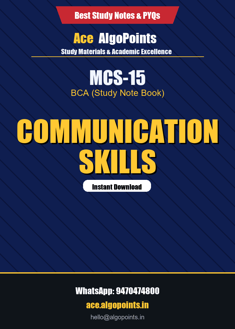 MCS-15 - Communication Skills