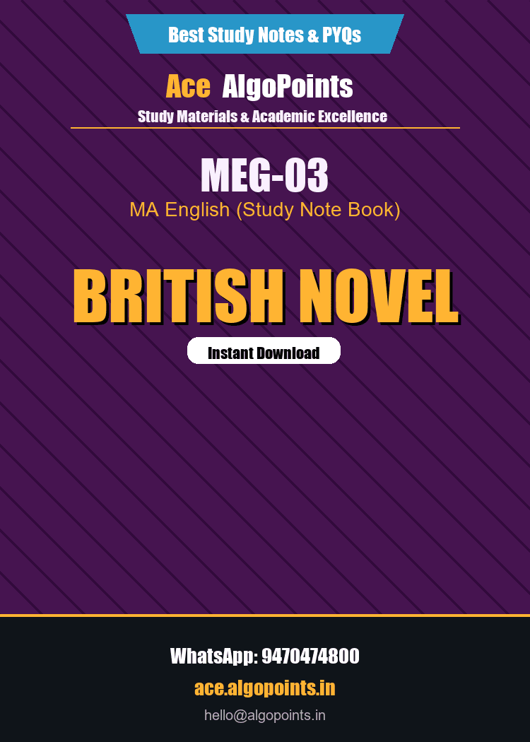 MEG-03 - British Novel
