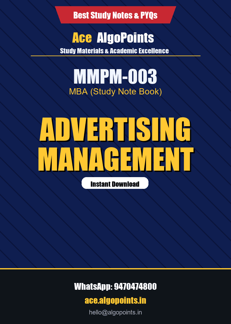 MMPM-003 - Advertising Management