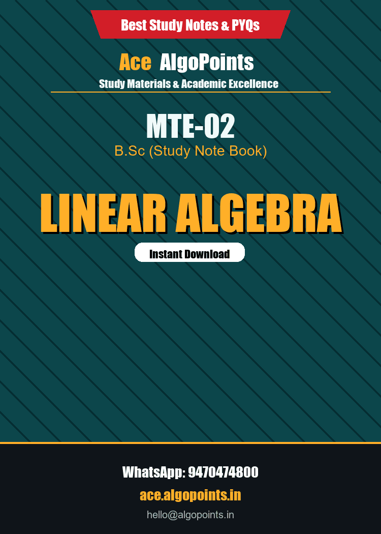 MTE-02 - Linear Algebra
