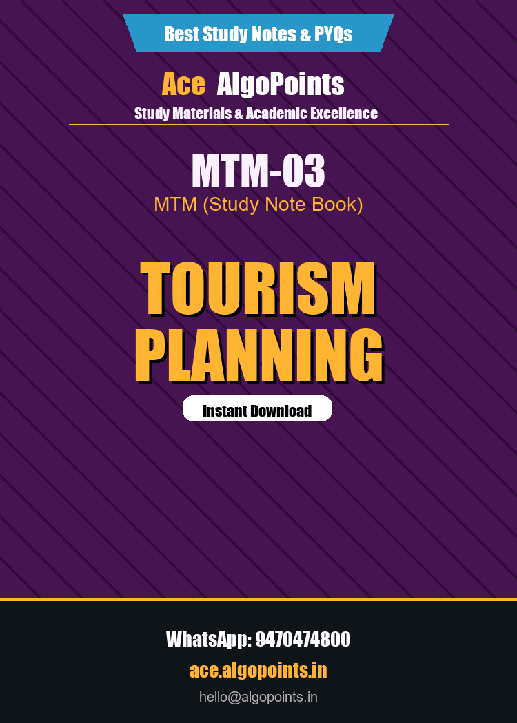MTM-03 - Tourism Planning