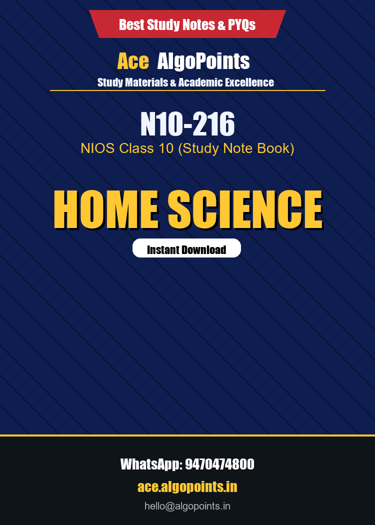 N10-216 - Home Science
