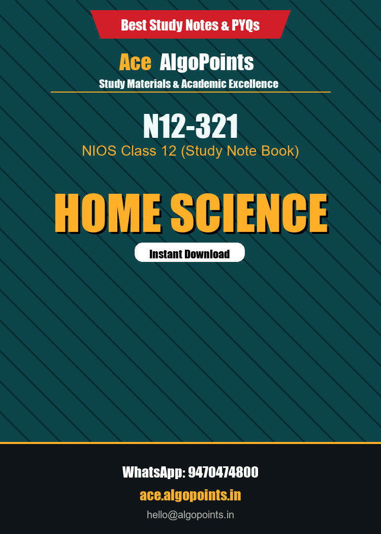 N12-321 - Home Science