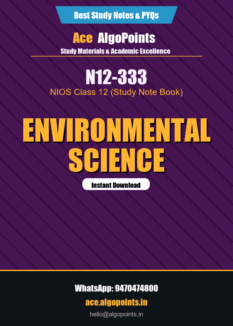 N12-333 - Environmental Science