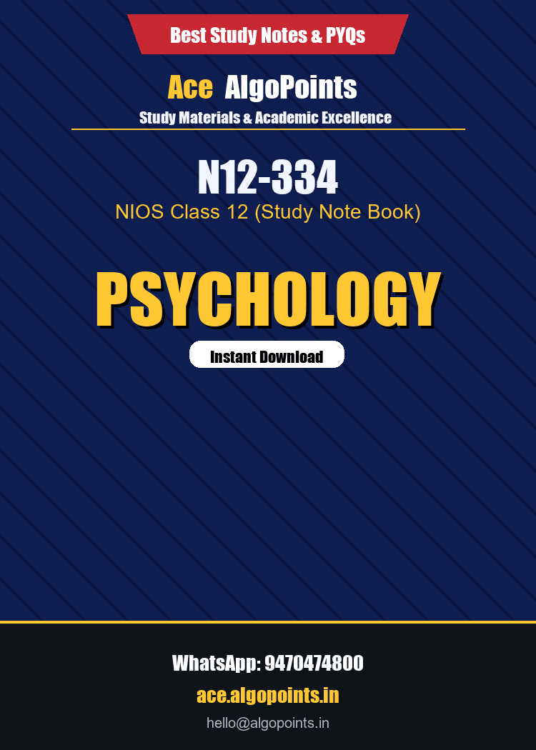 N12-334 - Psychology