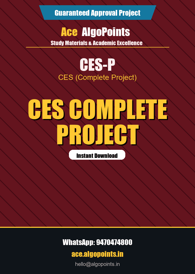 CES-P - CES Project Report