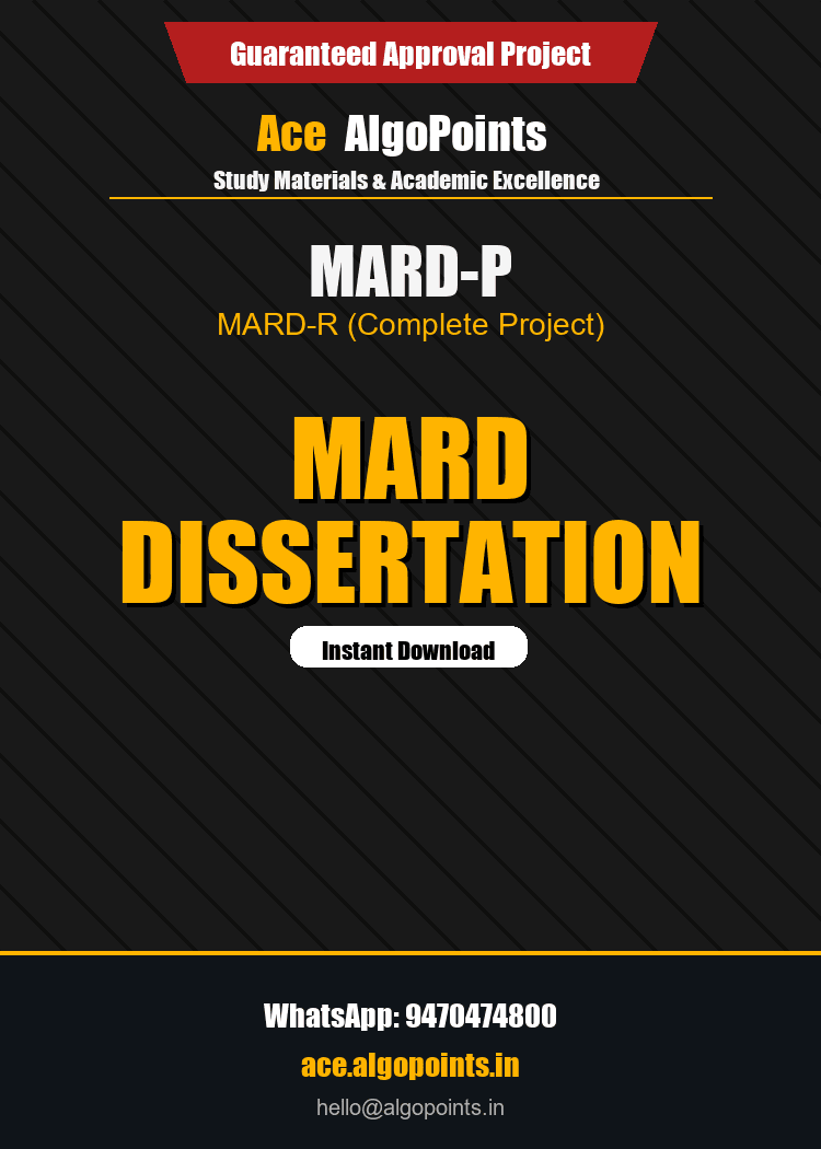 MARD-P - MARD Dissertation